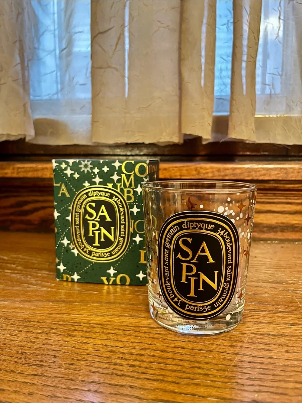 Empty diptyque Sapin Green Holiday 2022 Candle, 190g